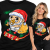 KOSZULKA DAMSKA ŚWIĄTECZNA  BABY SANTA